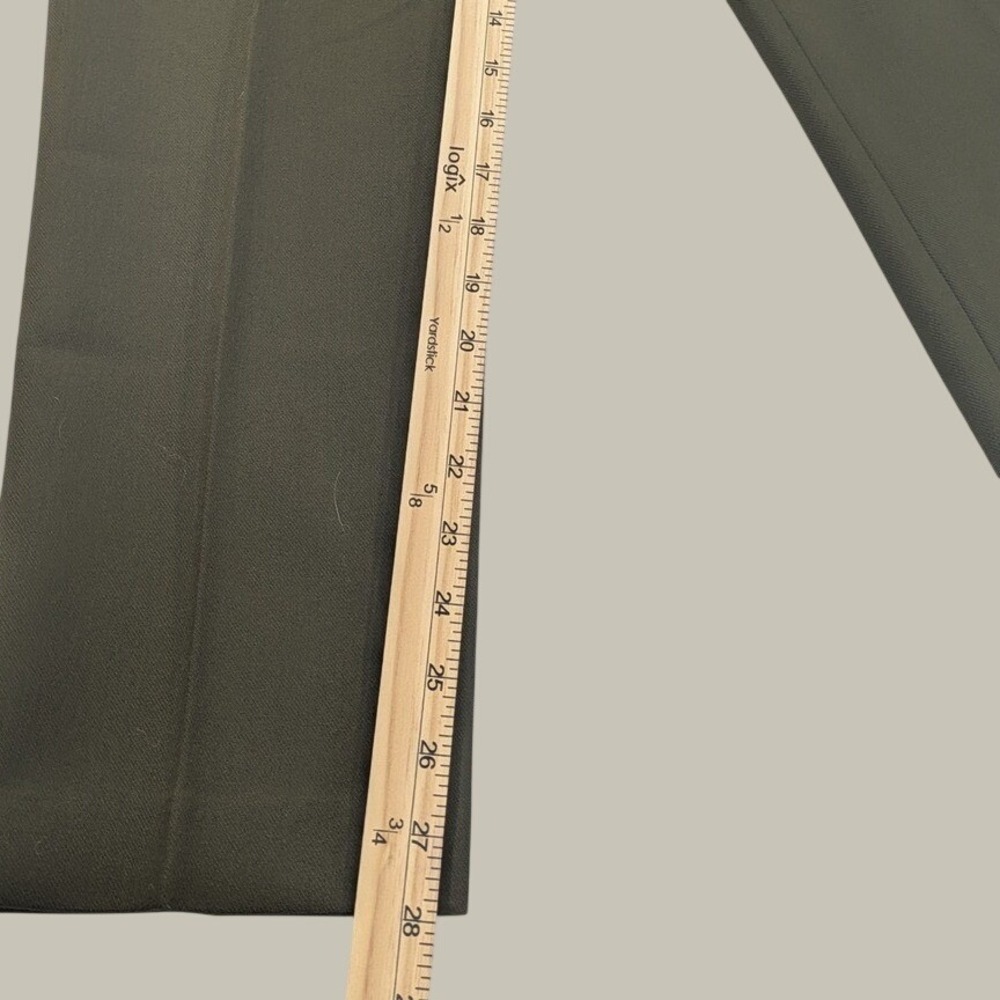 Talbots Cambridge Pant 8P Olive Green Straight Leg Workwear Office Capsule NWT - Picture 10 of 10